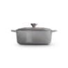 Tacho Cocotte Oval 29cm Mist Grey - Evolution