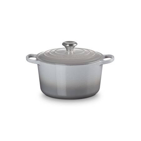 High Round Cocotte 24cm Mist Grey