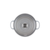 High Round Cocotte 24cm Mist Grey