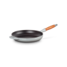 Low Frying Pan Wooden Handle Mist Grey 28cm - Signature