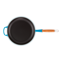 Low Frying Pan Wooden Handle Marseille 28cm - Signature