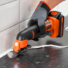 BLACK DECKER 18V 2Ah Oscillating Multi-Tool with Case
