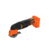 BLACK DECKER 18V Variable Speed Oscillating Tool with 18 Accessories without Battery/Charger