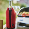 Expandable Wine Cooling Sleeve Red - Frizz