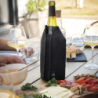 Expandable Wine Cooling Sleeve Black - Frizz