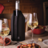 Expandable Wine Cooling Sleeve Black - Frizz