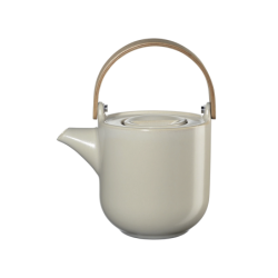 Teapot with Wooden Handle 600ml Tofu - Coppa