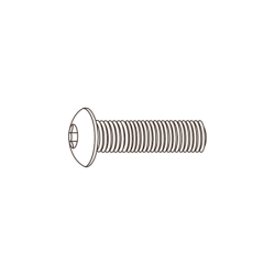 ISO 7380-A2 CABEÇA OVAL C/ TORX M5X12