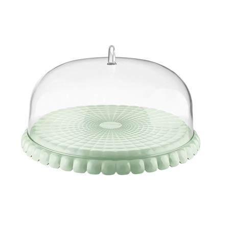 Small Cake Serving Set Mauve Green - Tiffany