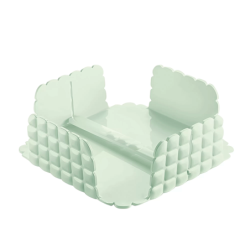Square Table Napkin Holder Mauve Green - Tiffany