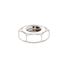CHEMITOOL FASTENERS Hexagonal Thin Nut DIN 936 3/16 Brass Plated