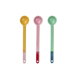 Set of 3 Spoons Smoothies Colors 15cm - Joy