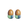 Set of 2 Egg Cups Blueberry Smoothie - Joy