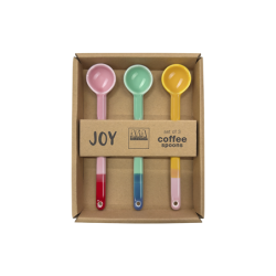 Set of 3 Spoons Smoothies Colors 10cm - Joy