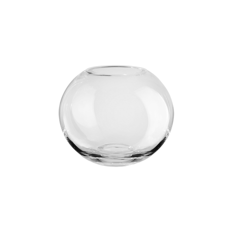 Jarrón Cristal 18cm - Bola