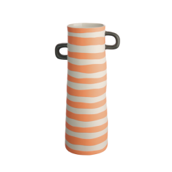 Jarra Riscas Laranja 10cm - Rayu