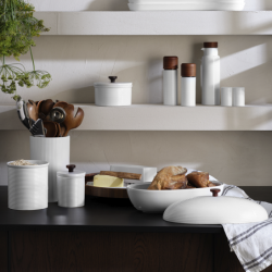 Bread Pot White 32cm - Kitchen Art