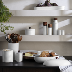 Set Salero y Pimentero Blanco - Kitchen Art