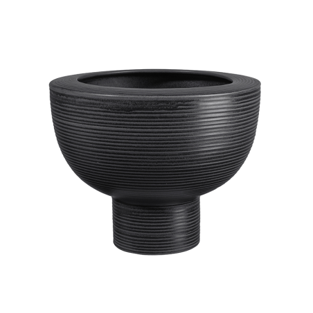 Vaso com Pé Preto 24cm - Midoro