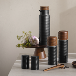 Pepper and Salt Mill 17,2cm Black - Kitchen Art