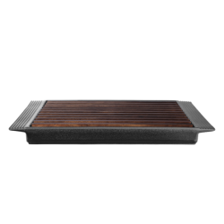 Bread Cutting Board Black - Kitchen Art