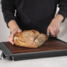 Bread Cutting Board Black - Kitchen Art