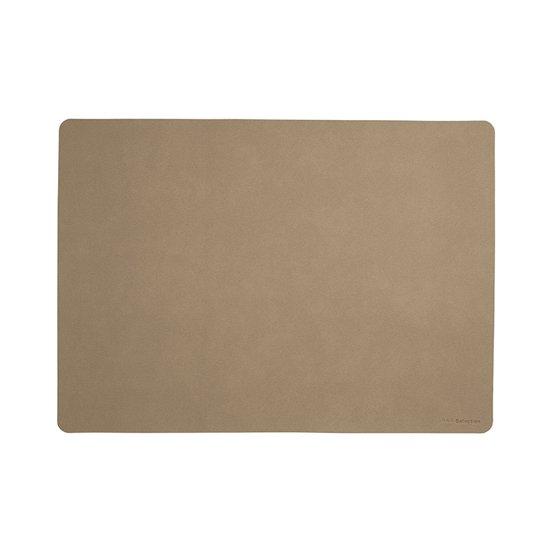 Placemat 46x33cm Sandstone - Soft Leather