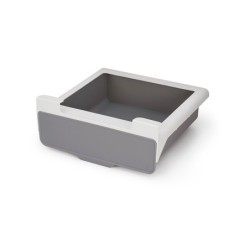Under-Shelf Drawer Storage Organizer Grey - CupboardStore