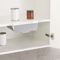 Under-Shelf Drawer Storage Organizer Grey - CupboardStore