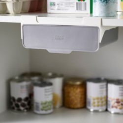 Under-Shelf Drawer Storage Organizer Grey - CupboardStore