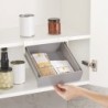 Under-Shelf Drawer Storage Organizer Grey - CupboardStore