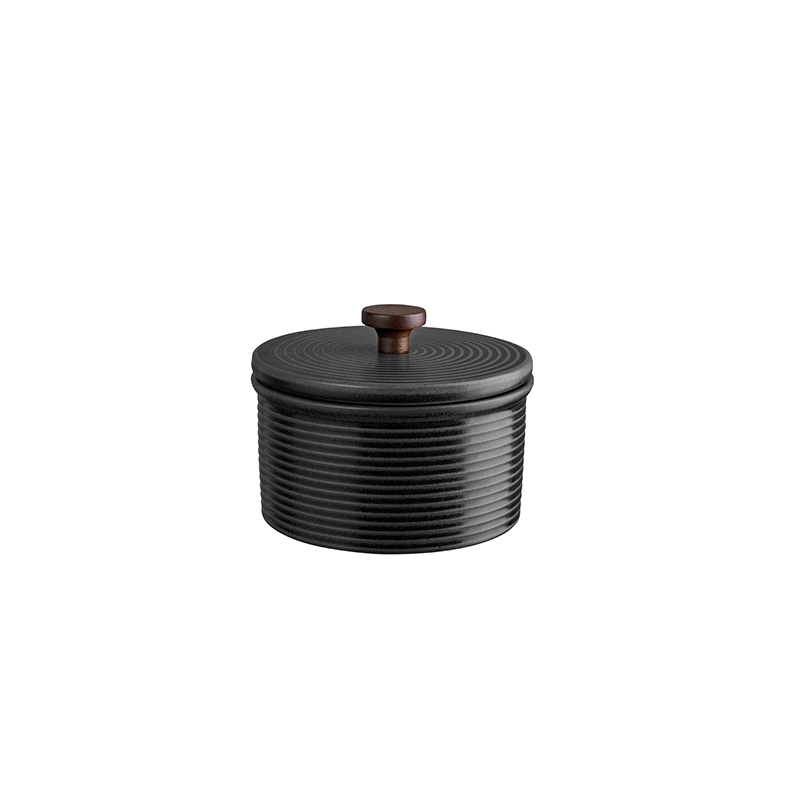 Tarro Negro 10cm - Kitchen Art Tarro Negro 10cm - Kitchen Art