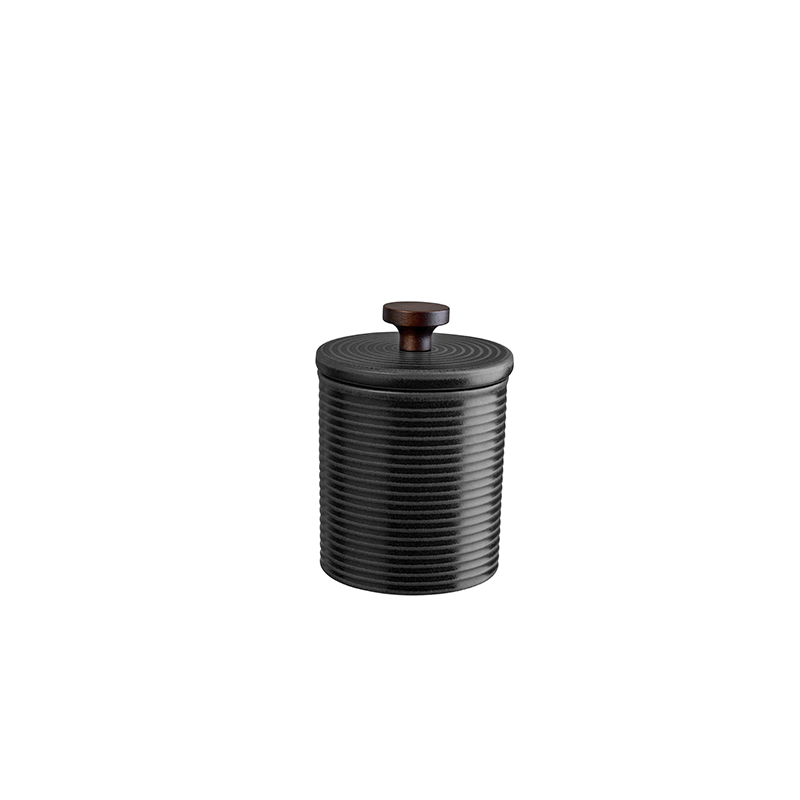 Tarro Negro 9,5cm - Kitchen Art Tarro Negro 9,5cm - Kitchen Art