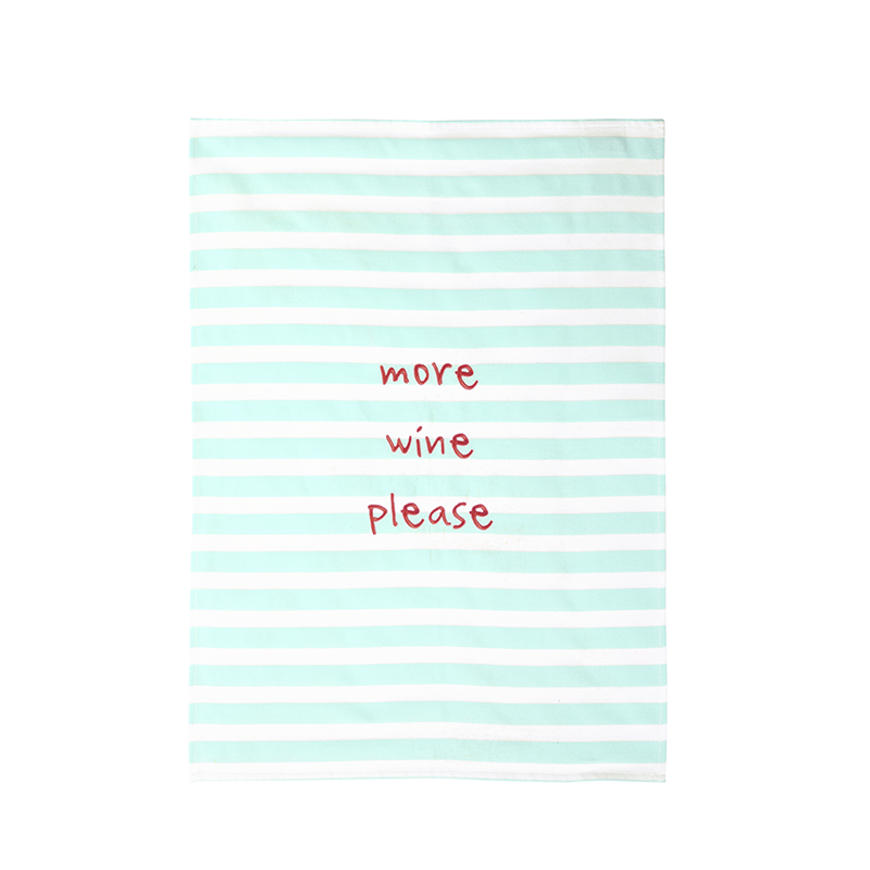 Pano de Cozinha More Wine Please - Kitchen Textiles Pano de Cozinha More Wine Please - Kitchen Textiles
