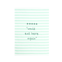 Kitchen Towel Would Eat Here Again - Kitchen Textiles