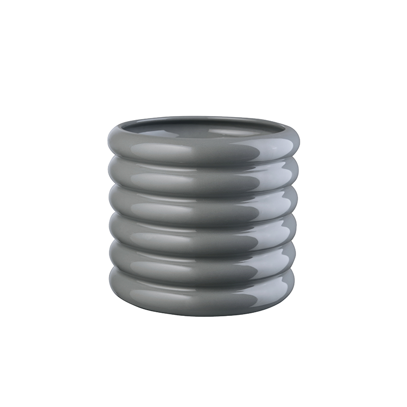 Planter Cool Grey 18cm - Loopy