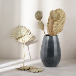 Vase Anthracite 25cm - Cliff