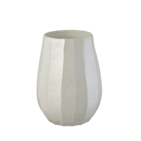 Jarrón Crema 25cm - Cliff