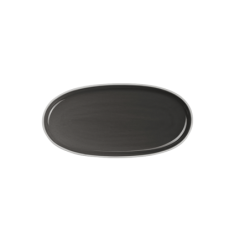 Oval Aperitif Plate Caviar - Semana