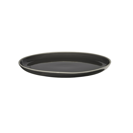 Prato de Sobremesa 21cm Caviar - Semana