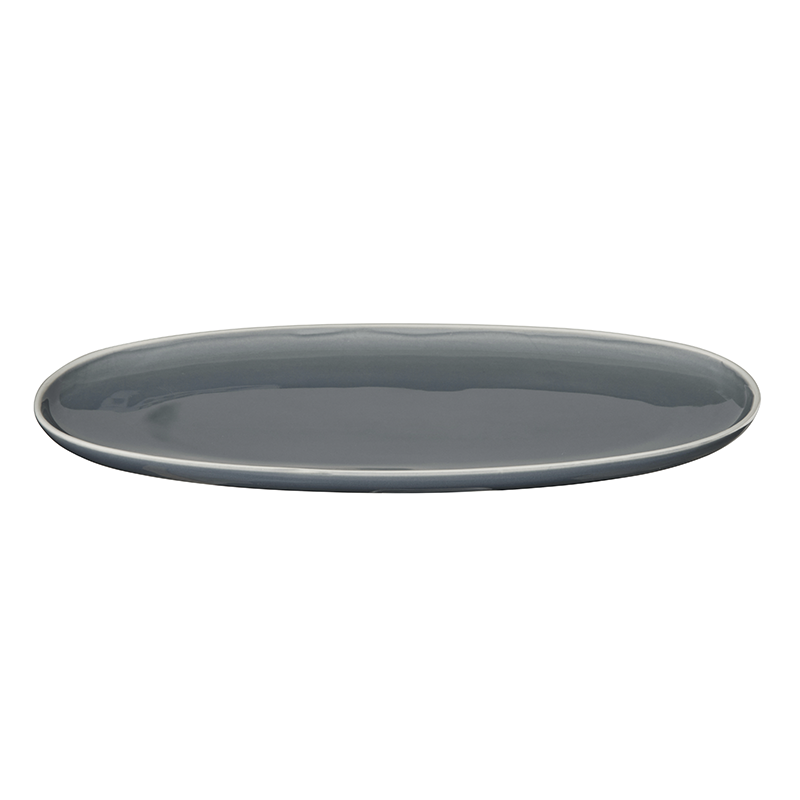 Oval Platter 28,5x16cm Sepia - Semana Oval Platter 28,5x16cm Sepia - Semana