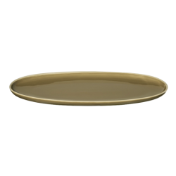 Oval Platter 28,5x16cm Mocha - Semana