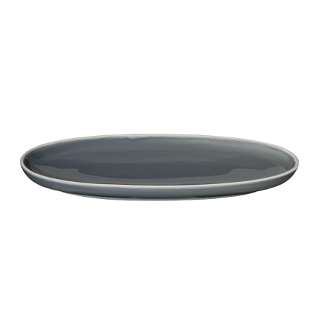 Oval Aperitif Plate Sepia - Semana
