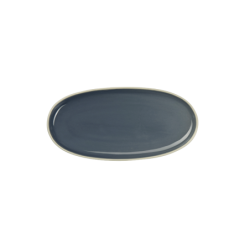 Oval Aperitif Plate Sepia - Semana
