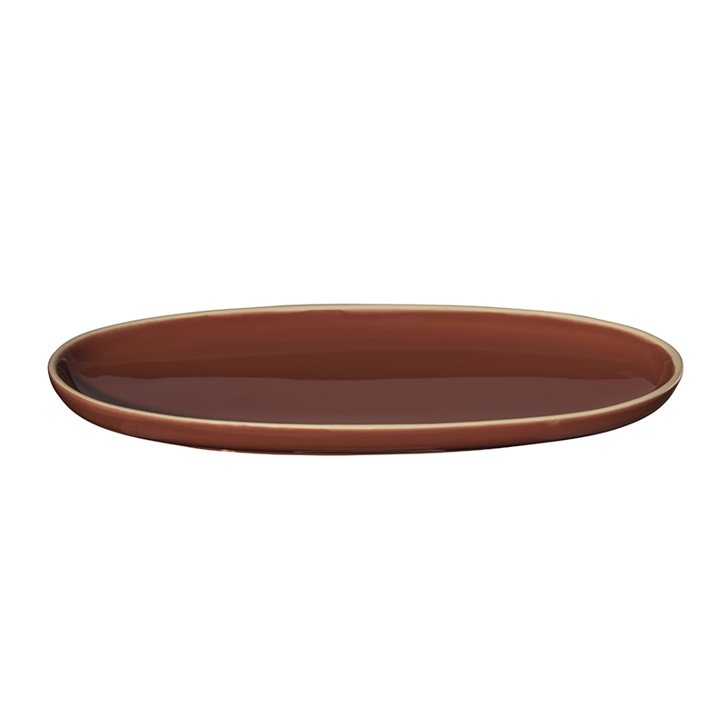 Oval Aperitif Plate Lobster - Semana Oval Aperitif Plate Lobster - Semana