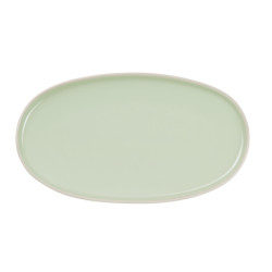 Travessa Oval 28,5x16cm Ervas - Semana
