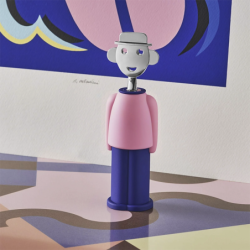 Corkscrew Pink and Blue - Alessandro M.