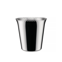 Ice Bucket 23cm Silver - Edges