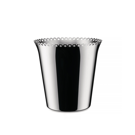 Ice Bucket 23cm Silver - Edges
