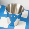 Ice Bucket 23cm Silver - Edges